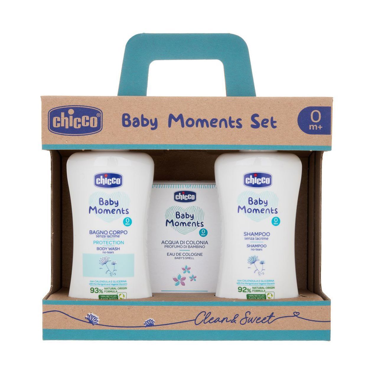 CH. BABYMOMENTS CLEAN&SWEET agua colonia