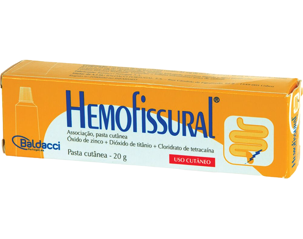 Hemofissural Pasta Cutânea 20g