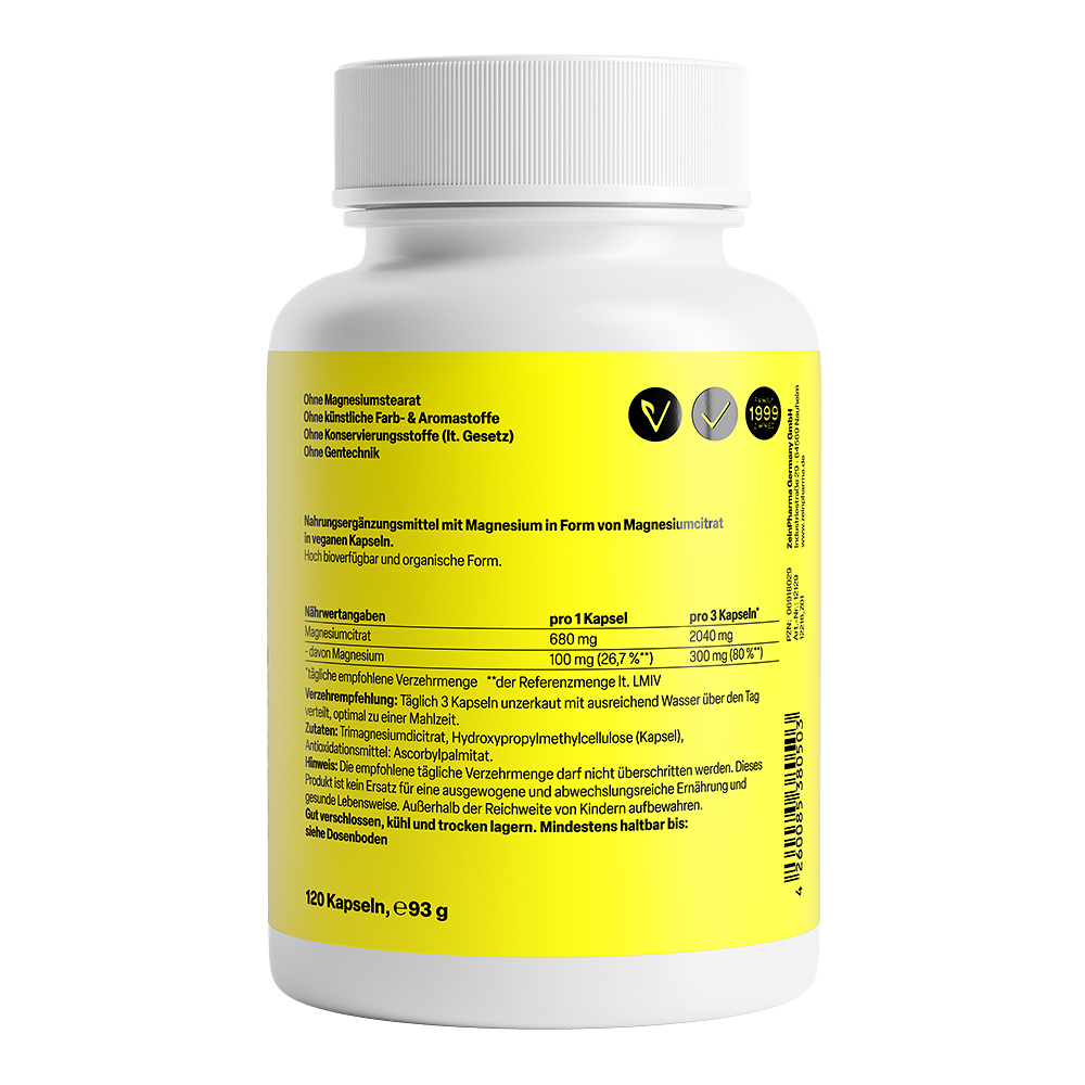 Zein PHARMA Magnesium Citrate 680mg 120 cáps