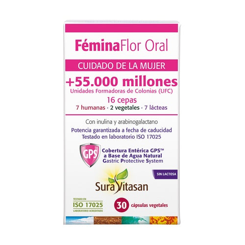 Sura Vitasan FéminaFlor Oral – 30 Cápsulas