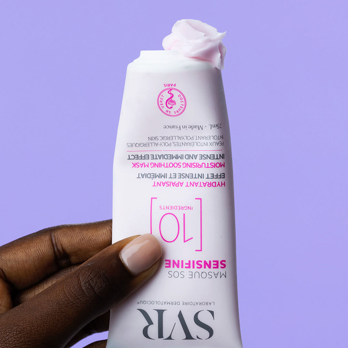 SVR Sensifine Masque Máscara SOS Hidratante e Calmante 75 ml (2,5 fl oz)