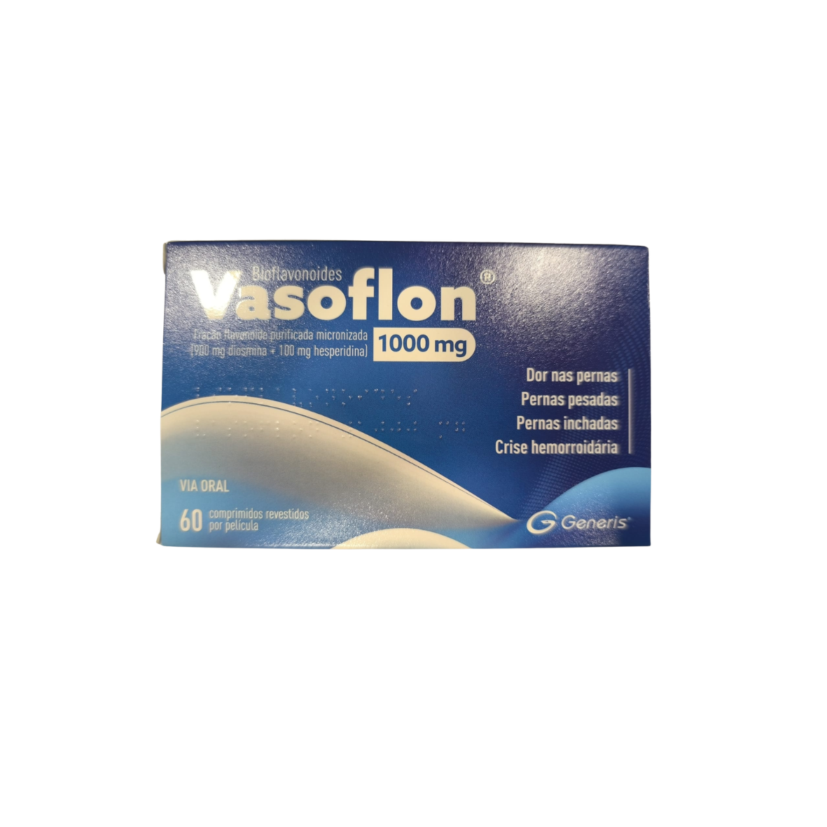 Vasoflon 1000 mg Comp Rev 60