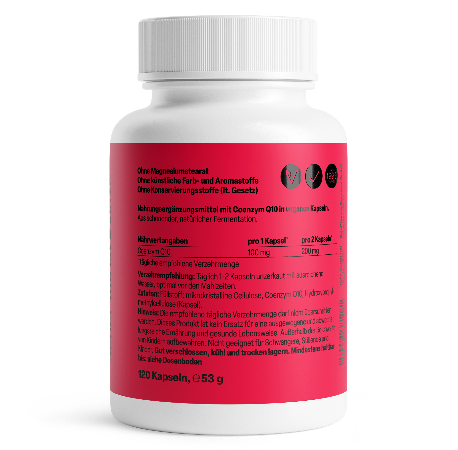 Zein PHARMA Coenzyme Q10 100mg 120 cáps