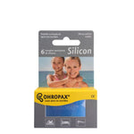 Ohropax Tampões de Ouvidos Silicone 6 Unidades