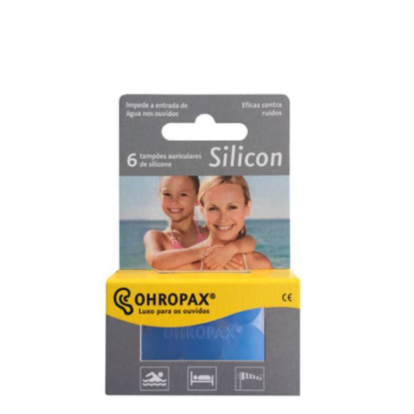 Ohropax Tampões de Ouvidos Silicone 6 Unidades