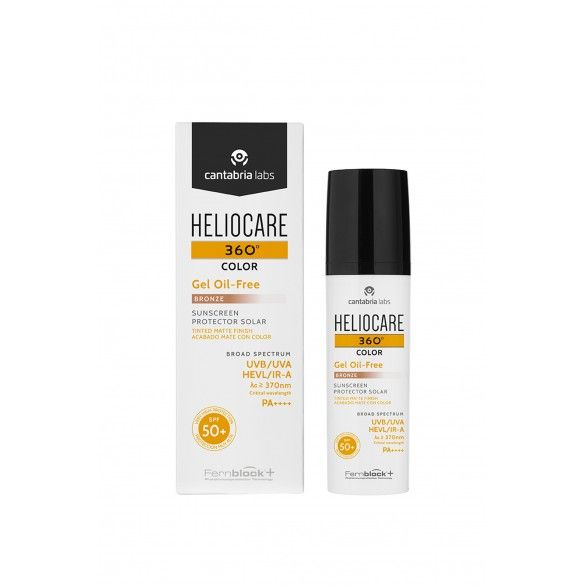 Heliocare 360º Color Gel Oil-Free SPF50+ Bronze 50ml
