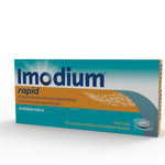 Imodium Rapid 2 mg – comprimidos orodispersíveis para alívio rápido da diarreia, sem necessidade de água