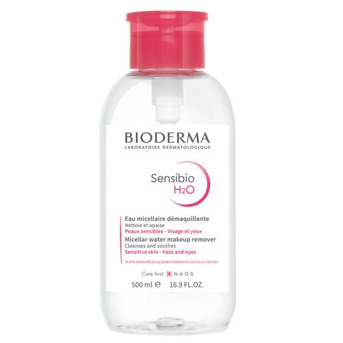 Sensibio Bioderma H2O Agua Micelar Pump Reverse 500ml