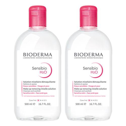 Sensibio Bioderma Duo Agua Micelar H2O 500ml