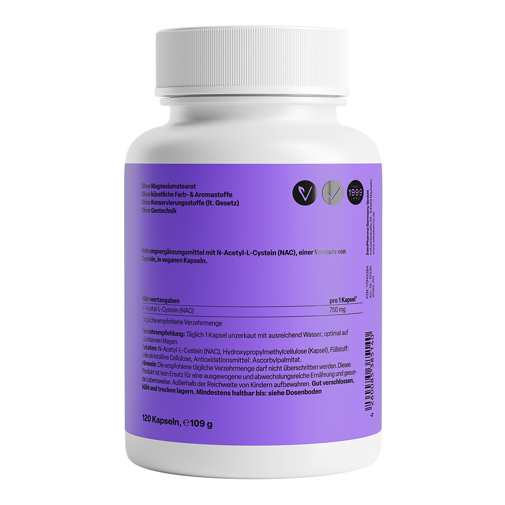 Zein PHARMA NAC 750mg 120 cáps