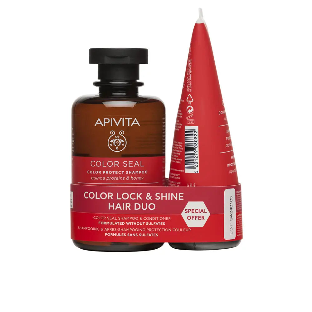 Apivita Champô Protetor Cor 250ml + Condicionador Preço Especial