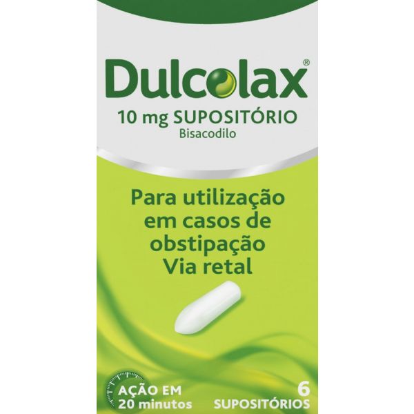 Dulcolax Supositórios 10mg 6un