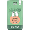 Moomin Baby Fralda T5 10-16kg 60 un