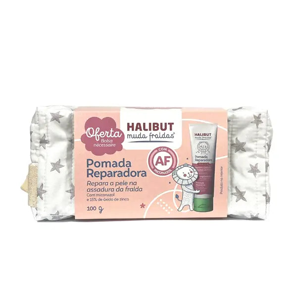 HALIBUT MUDA FRALDA PDA REPAR100G+BOLSA