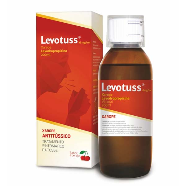 Levotuss 6 mg/ml x 200 ml Xarope