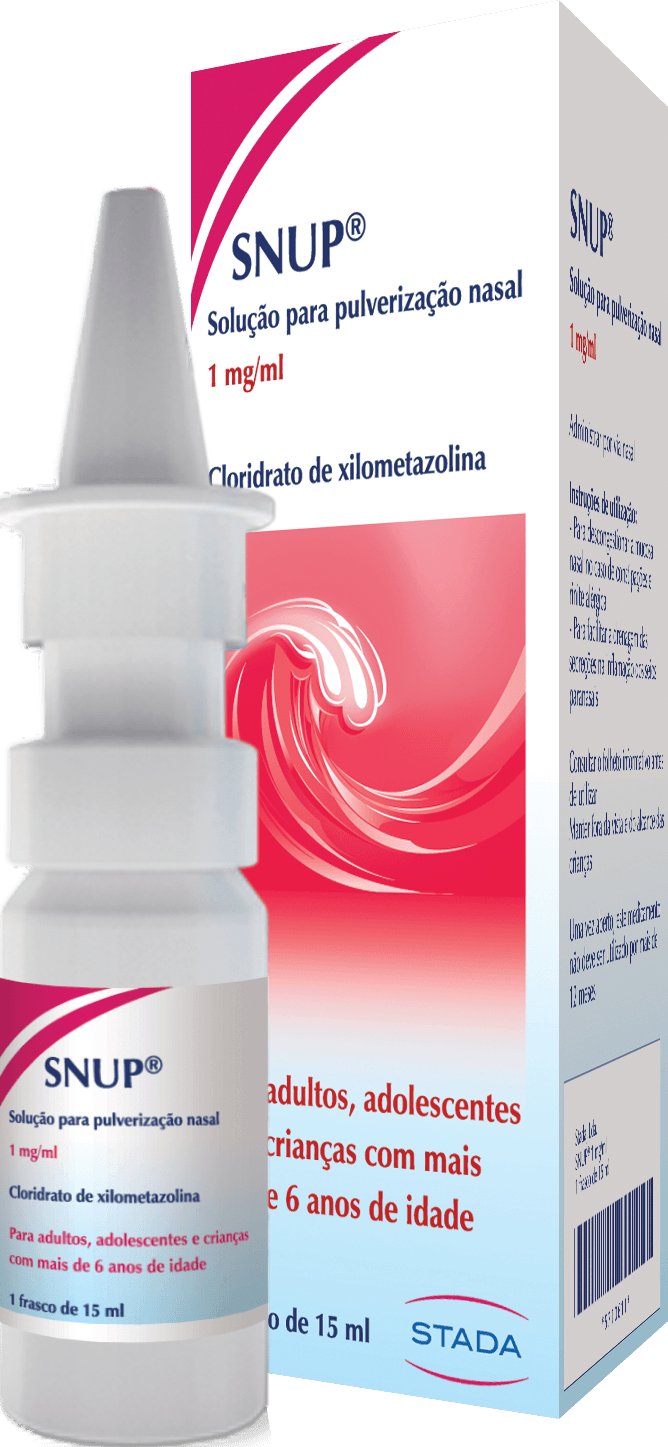 Snup 1 mg/ml x 15ml solução para pulverização nasal