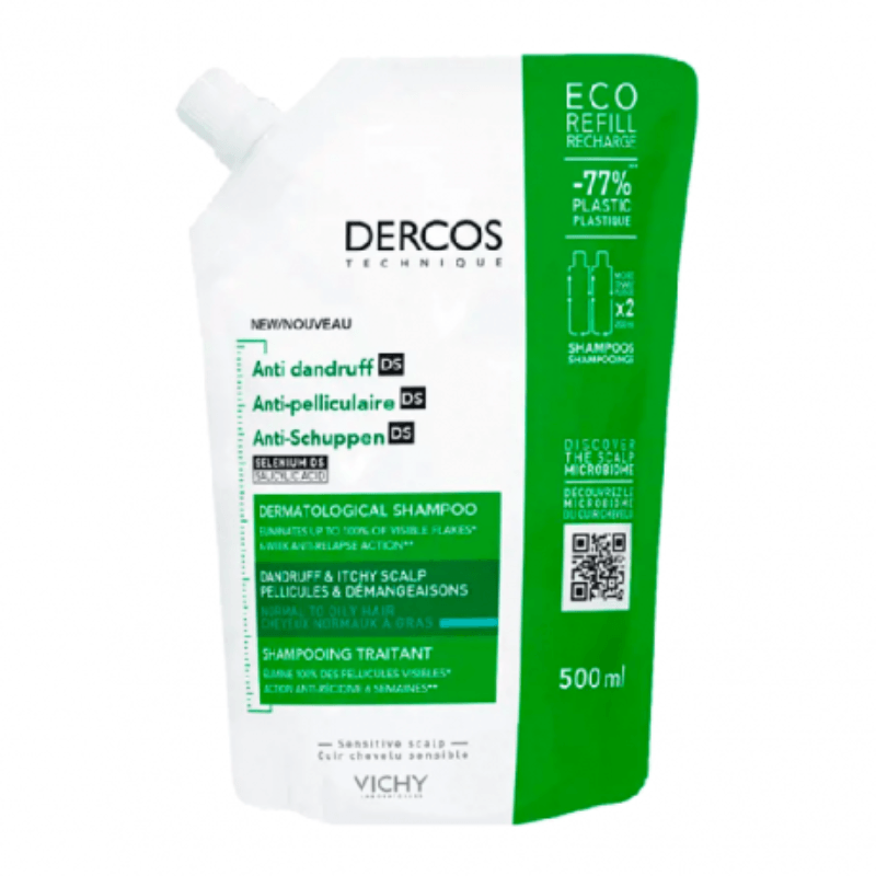 DERCOS ANTICAS CH CASP OL REFILL 500ML