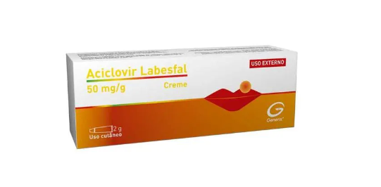 Aciclovir Labesfal 50 mg/g x 2 g Creme