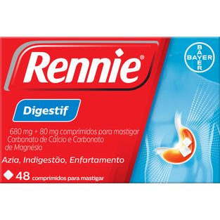 Rennie x 48 pastilhas