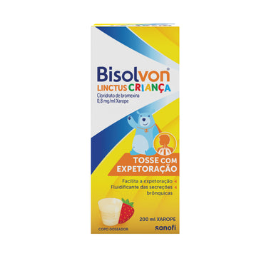 Bisolvon Linctus Criança Xarope 200 ml