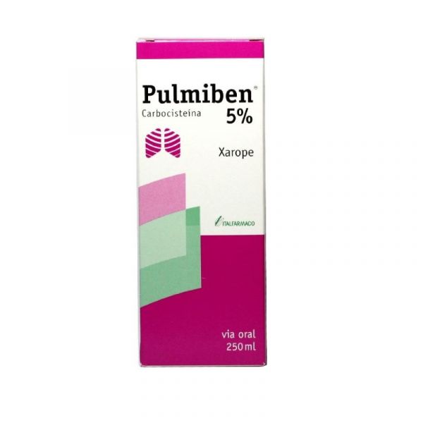 Pulmiben 5% Xarope 50mg 250ml
