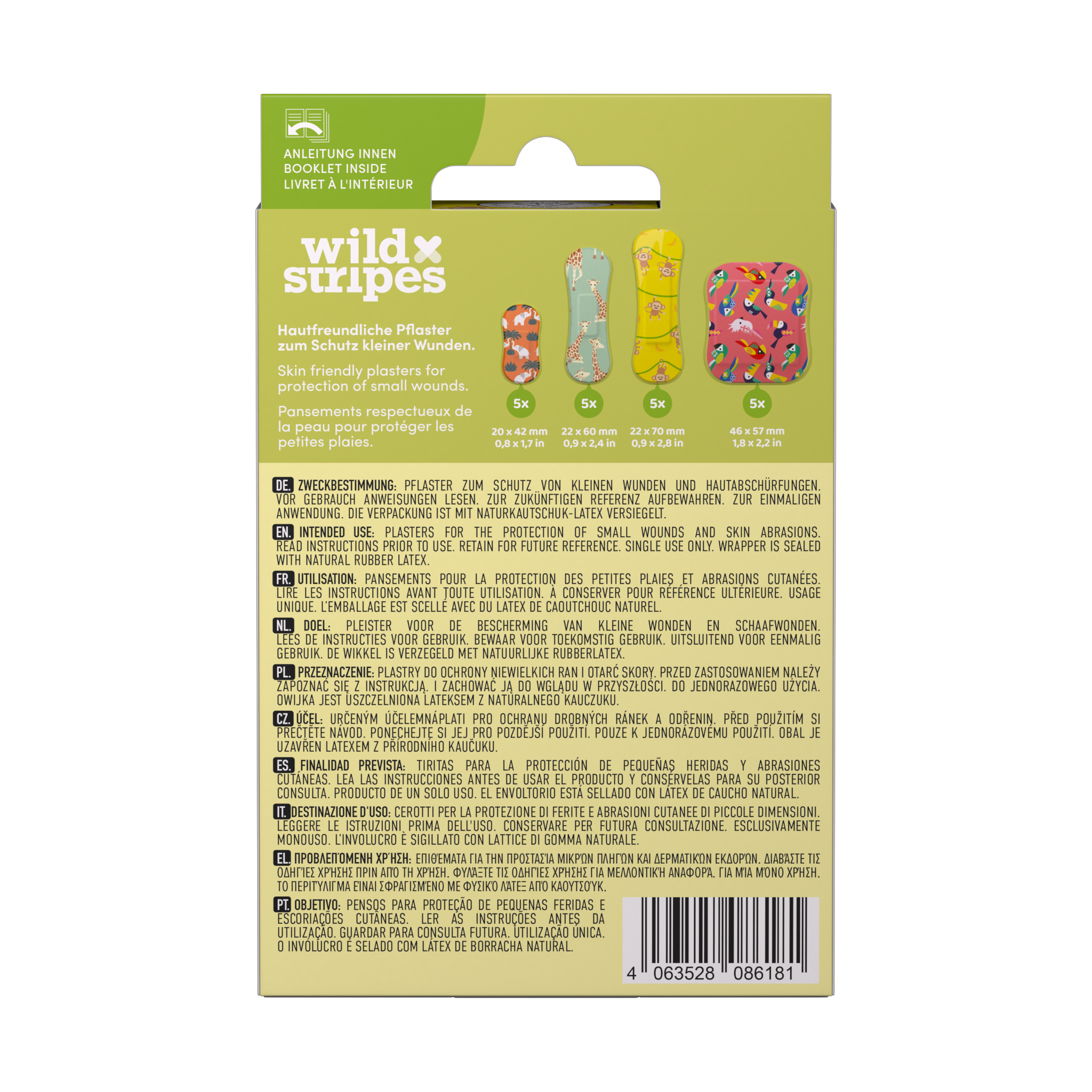 WILD STRIPES KIDS SENS PENSO JUNGLE X20