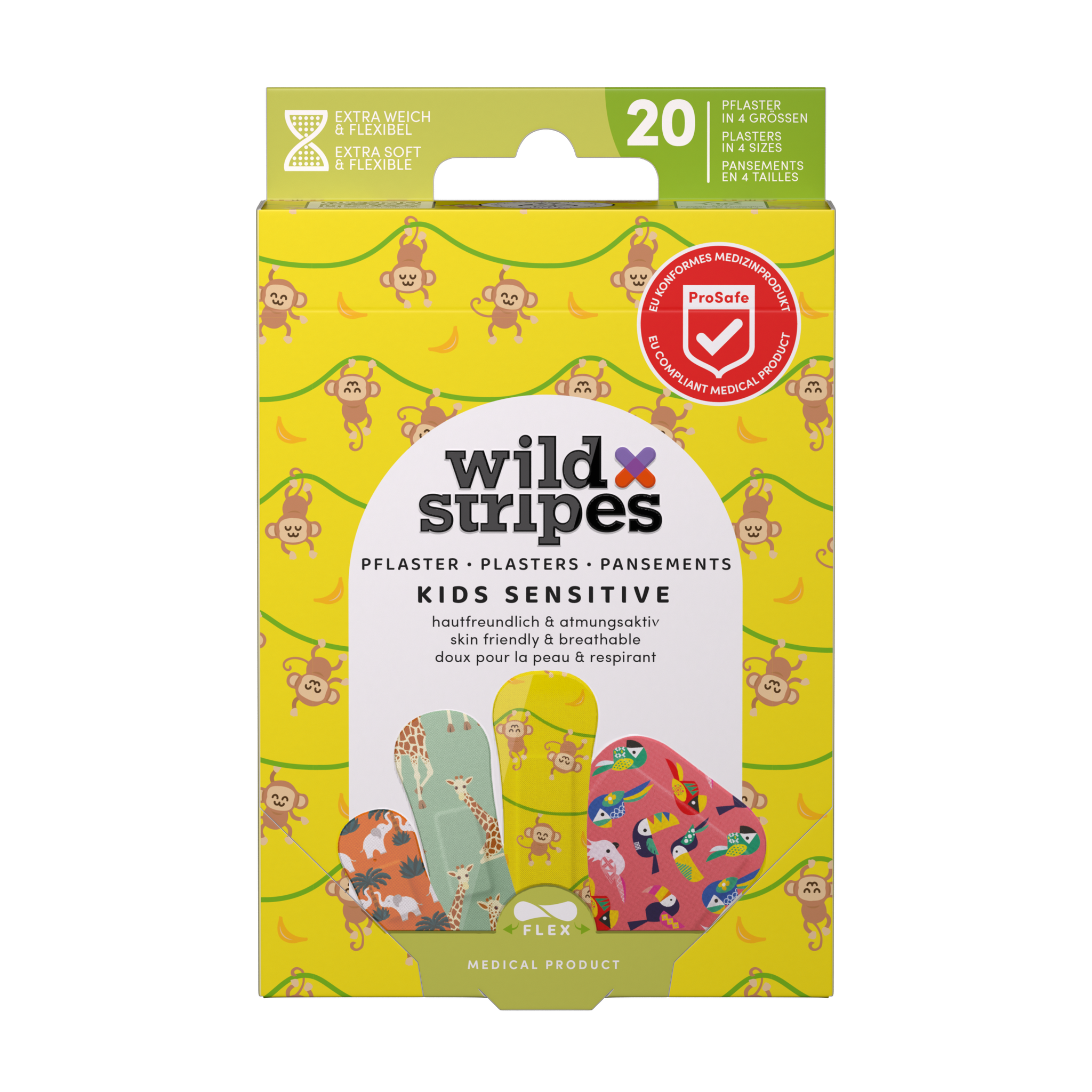WILD STRIPES KIDS SENS PENSO JUNGLE X20