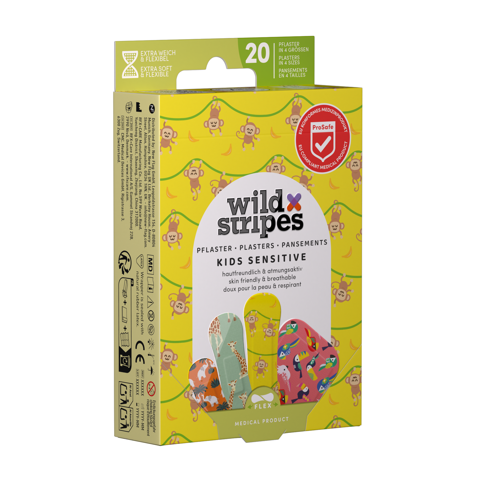 WILD STRIPES KIDS SENS PENSO JUNGLE X20