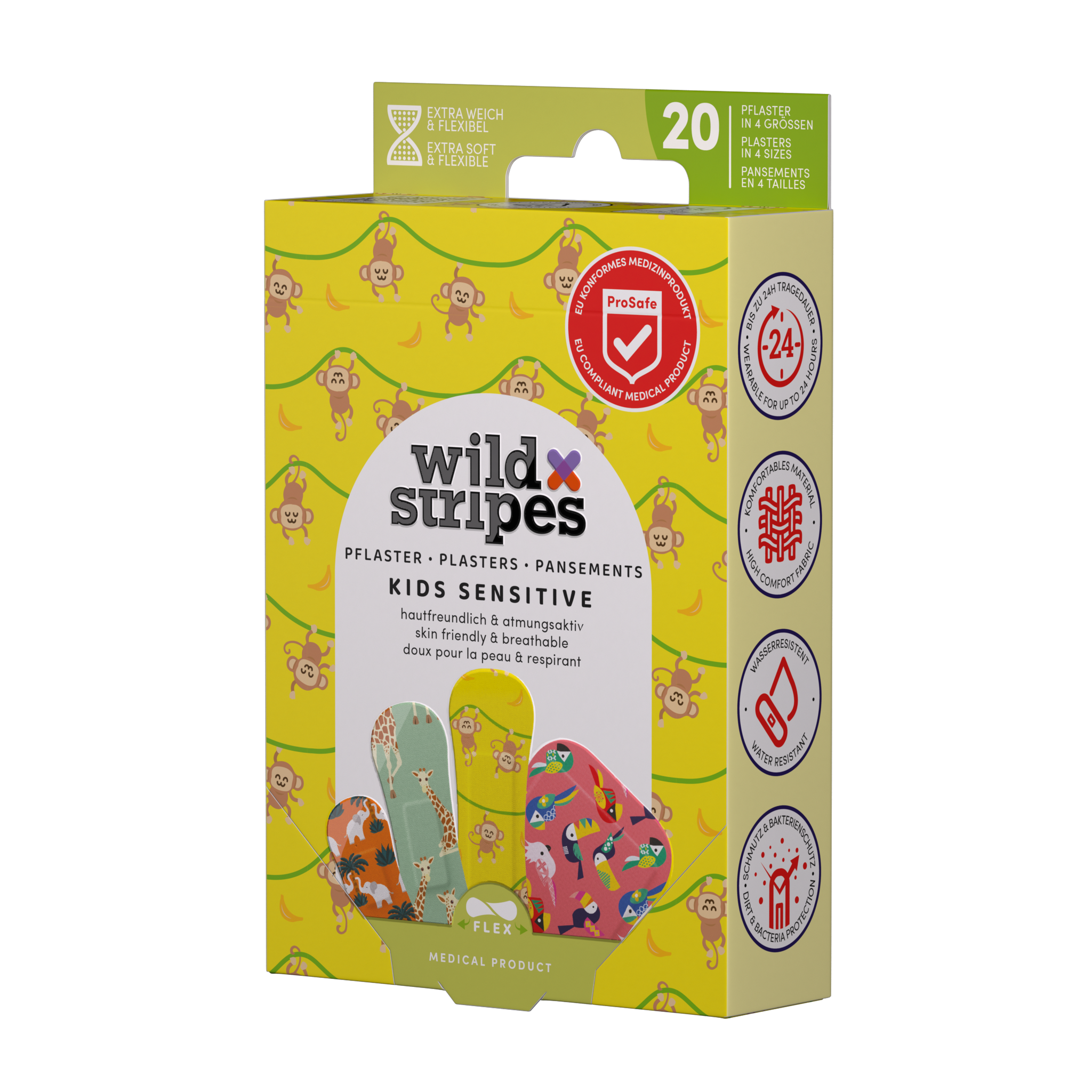 WILD STRIPES KIDS SENS PENSO JUNGLE X20