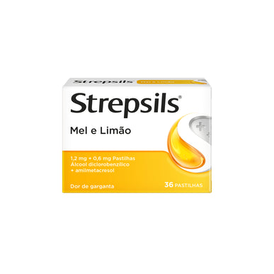 Strepsils Mel e Limão x 36 pastilhas