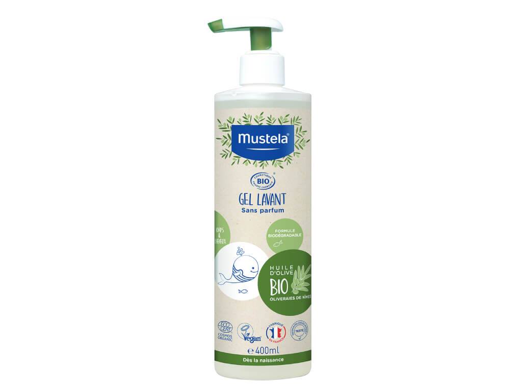 Mustela Bio Gel de Banho Sem Perfume 400 mL