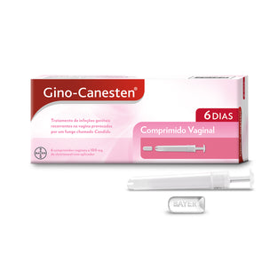 Gino-Canesten 100 mg x 6 comprimidos vaginales