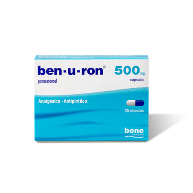 Ben-u-ron 500 mg x 20 cápsulas