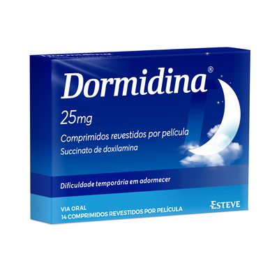 Dormidina 25mg x 14 comprimidos