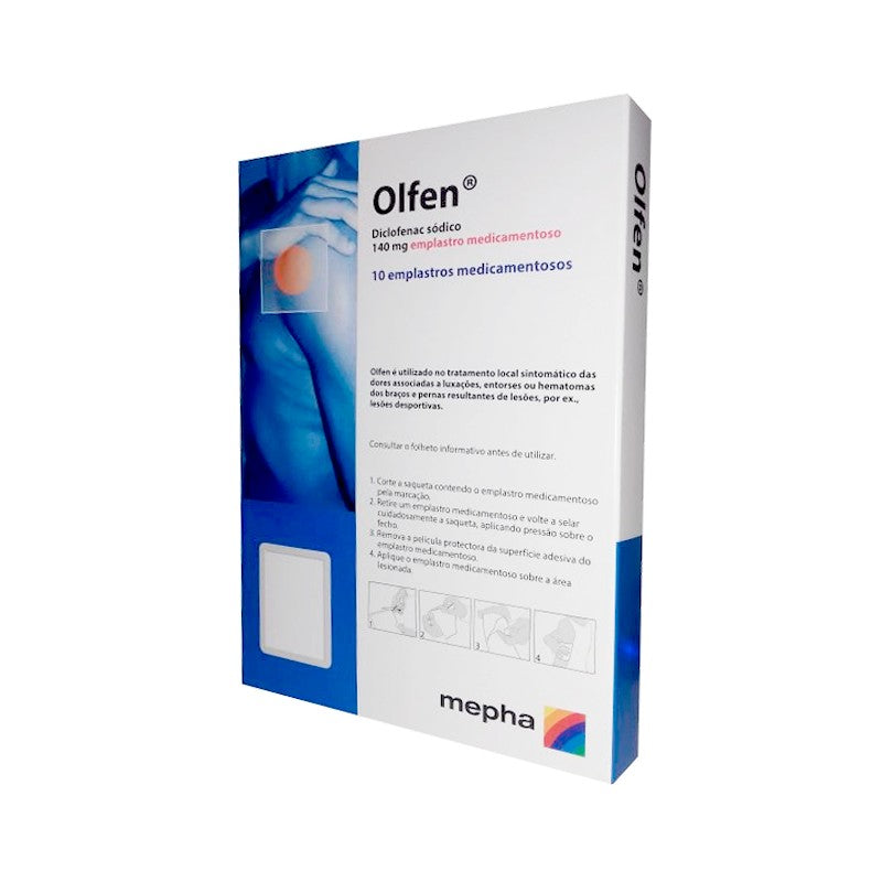 Olfen 140mg x 10 emplastros