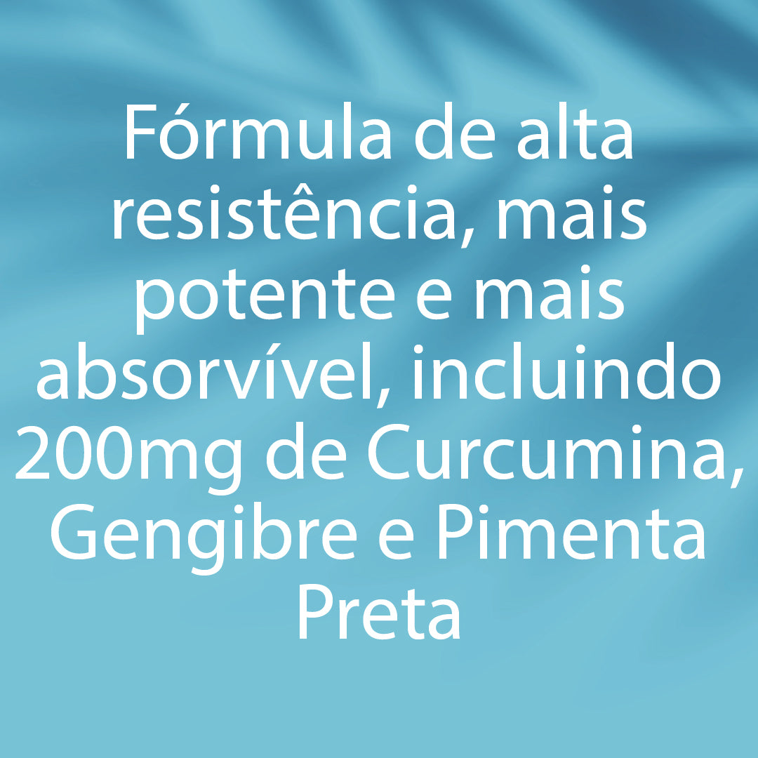 DR.VEGAN Organic Curcumin & Turmeric | 30 cápsulas veganas | Curcumina (200mg) e Cúrcuma (3300mg) com Gengibre e Pimenta Preta | Um por dia - 30 dias de uso