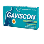 Gaviscon 250/133,5/80 mg x 24 comprimidos para mastigar