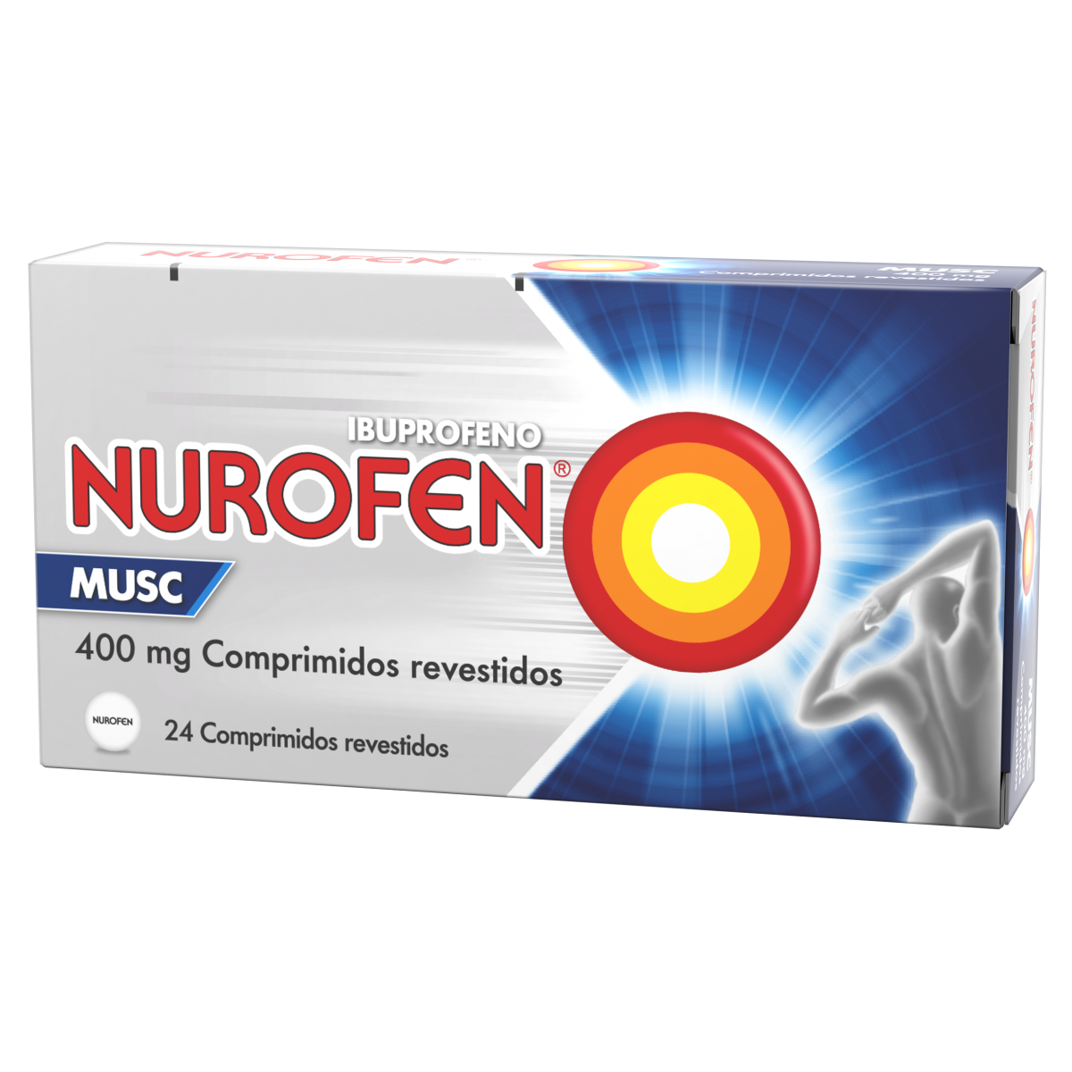Nurofen Musc 400 mg x 24 comprimidos revestidos