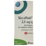Siccafluid 2,5 mg/g x 60 Unidoses Gel Oft Gta