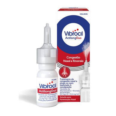 Vibrocil Actilong Duo Solução para Pulverização Nasal x 10 ml