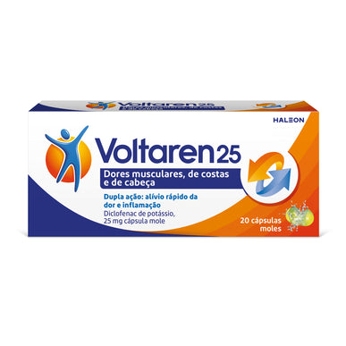 Voltaren 25 mg x 20 Cápsulas Moles