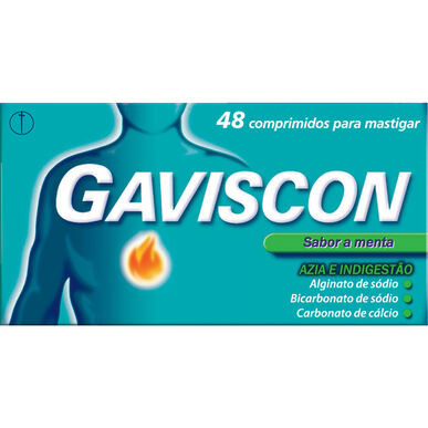 Gaviscon x 48 Comprimidos Mastigáveis Menta