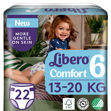 Libero Comfort T6 13-20 Kg 22 unid