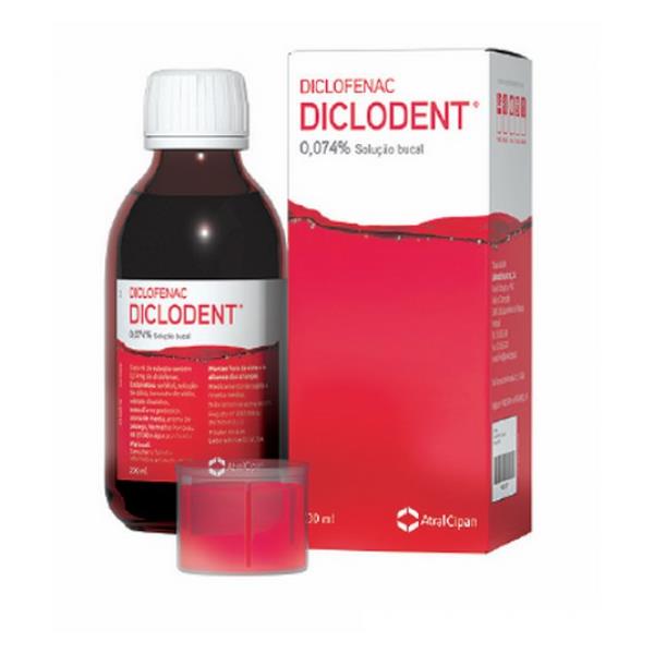 Diclodent 0,74mg/ml x 100ml Solução Bucal Frasco