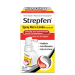 Strepfen Spray – Alívio rápido da dor de garganta em 5 minutos e efeito prolongado até 6 horas. Com flurbiprofeno.