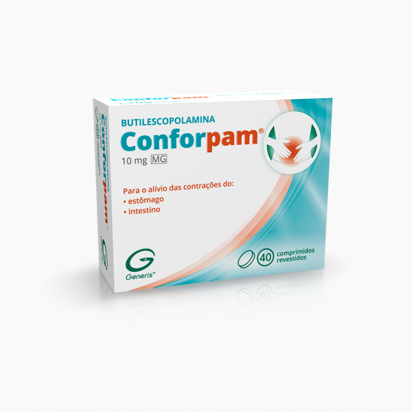 Butilescopolamina Conforpam MG 10 mg x 40 Comprimidos revestidos