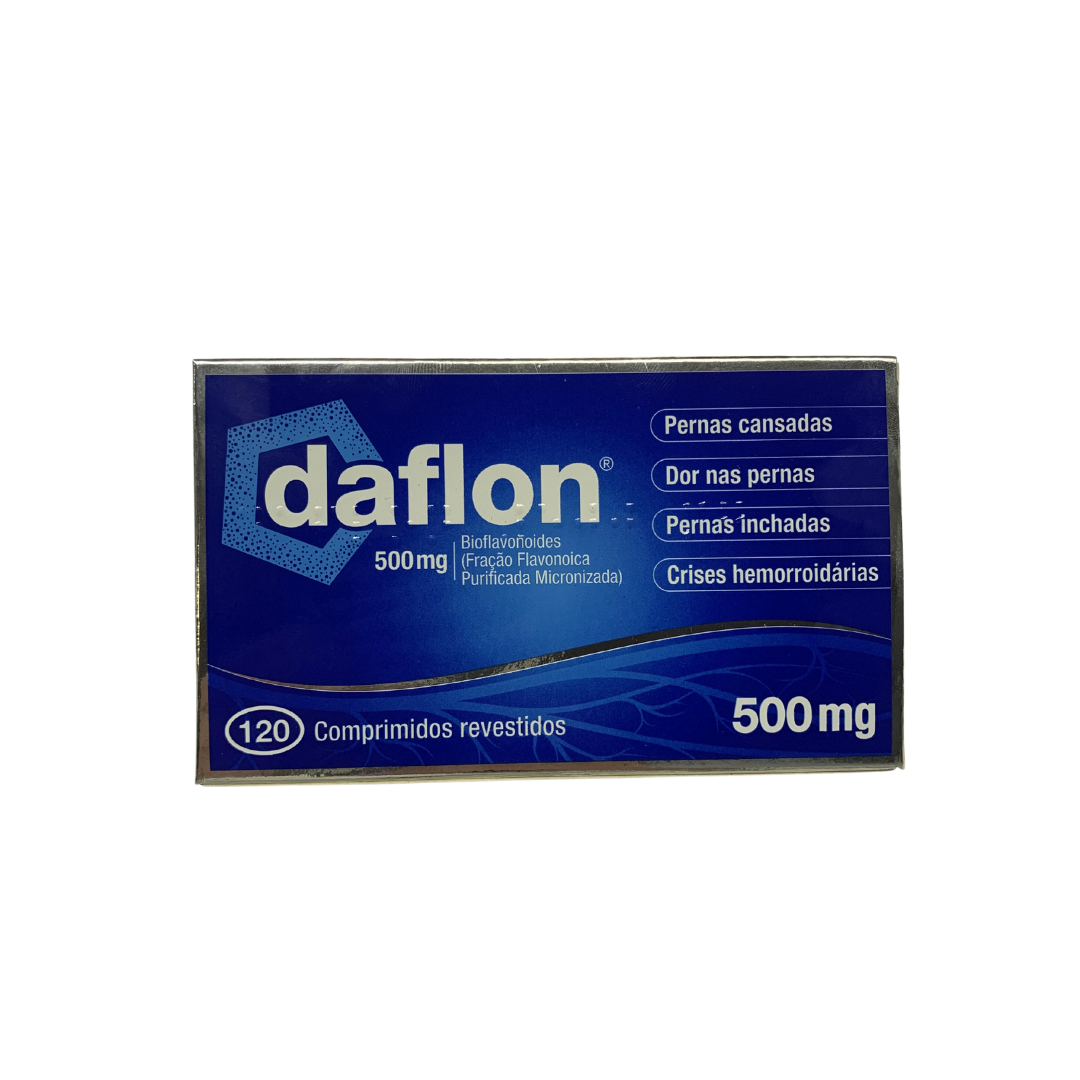 Daflon 500mg – tratamento da insuficiência venosa e alívio de hemorroidas