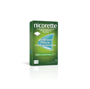 NICORETTE 2 mg 30 gomas (menta fresca)