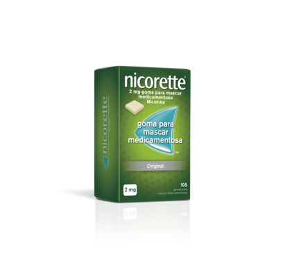 NICORETTE 2 mg 105 gomas (clássica)