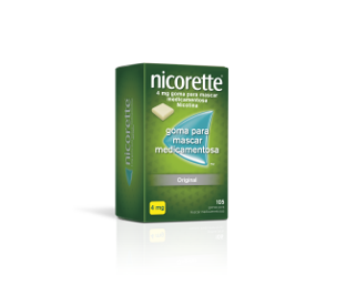 NICORETTE 4 mg 105 gomas (clássica)